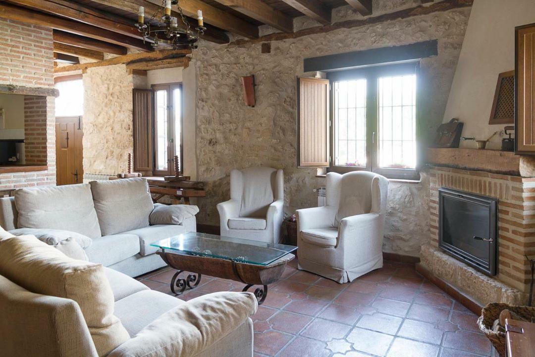 Casa Rural Los Yeros Aldeasona - Segovia المظهر الخارجي الصورة